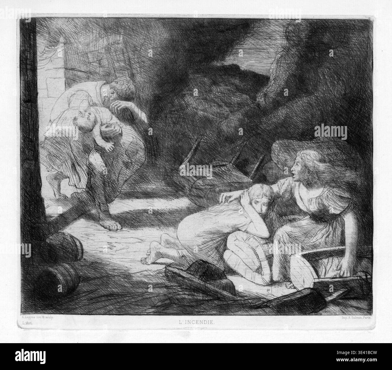 Child smoke fear Black and White Stock Photos & Images - Alamy