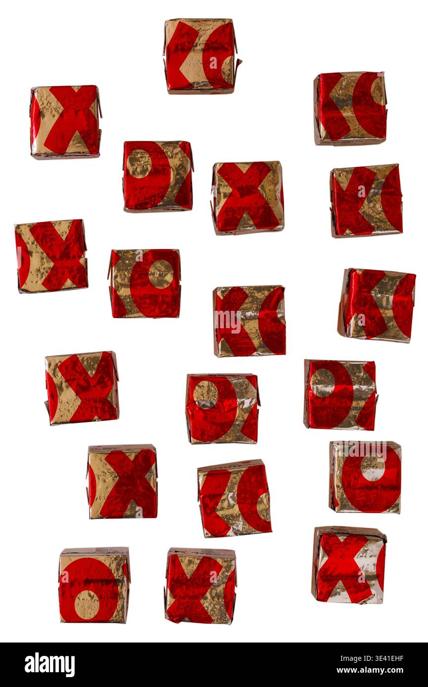 beef Oxo cubes isolated on white background - beef stock cubes Stock ...