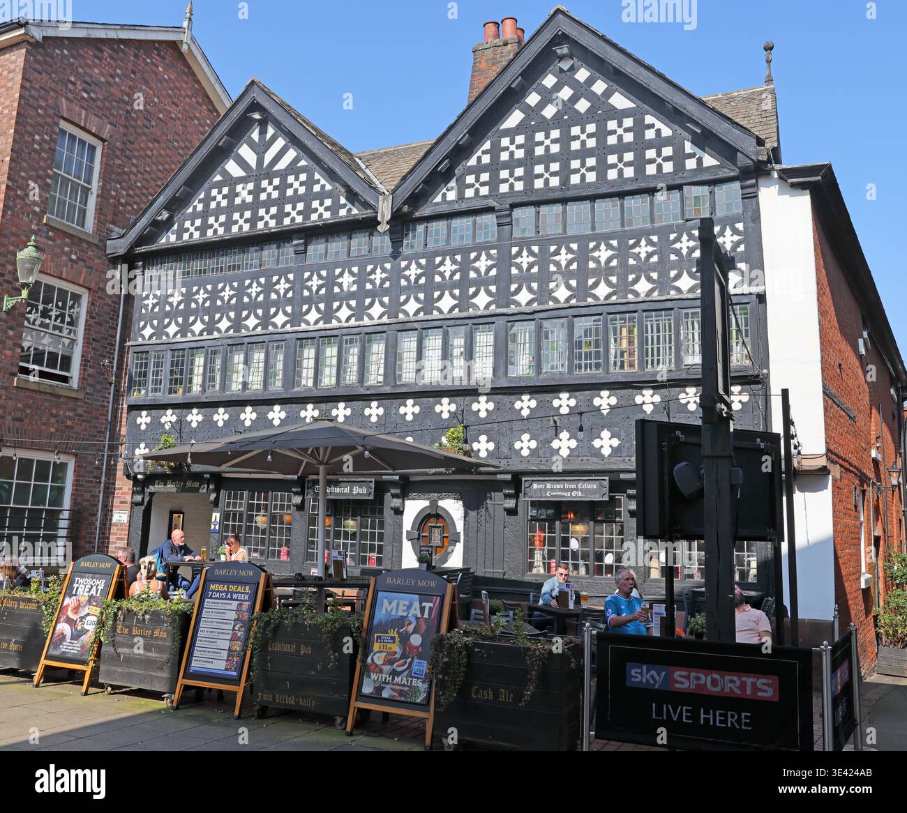 The Barley Mow Warrington. Stock Photo