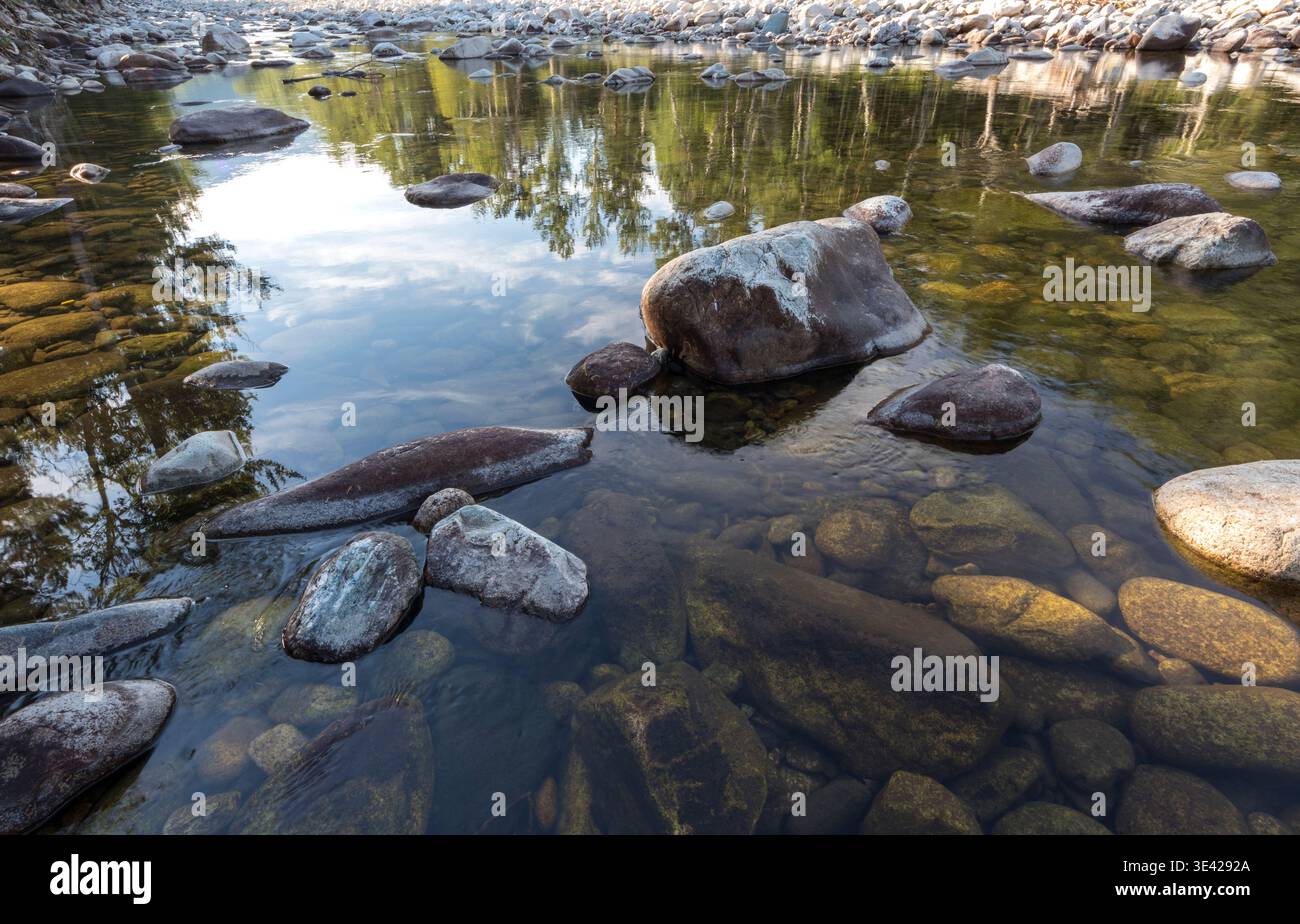 River With Large Rocks Large smooth boulders in river hi-res stock photography and images - Alamy