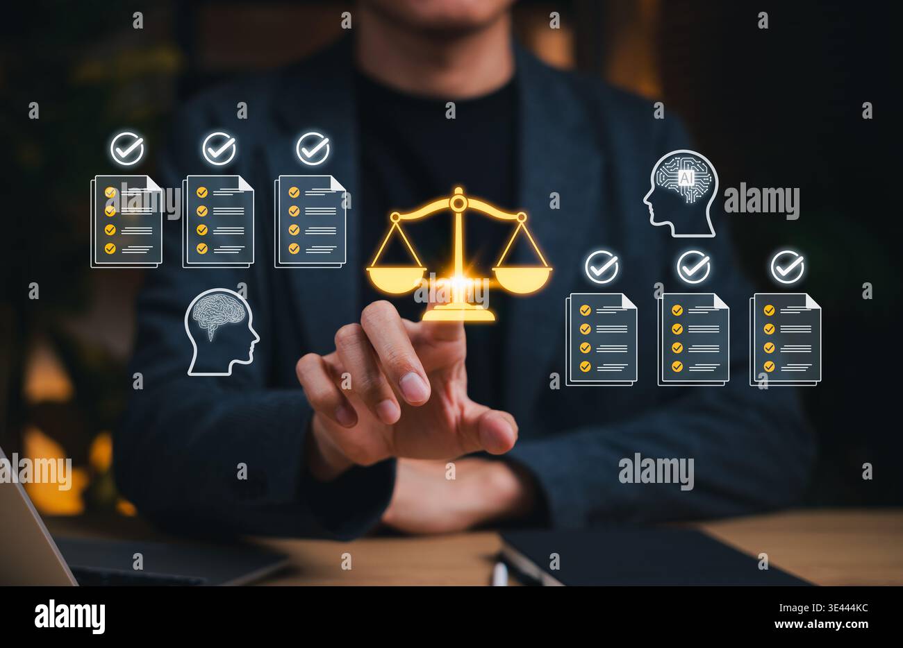Human ai interface hi-res stock photography and images - Alamy
