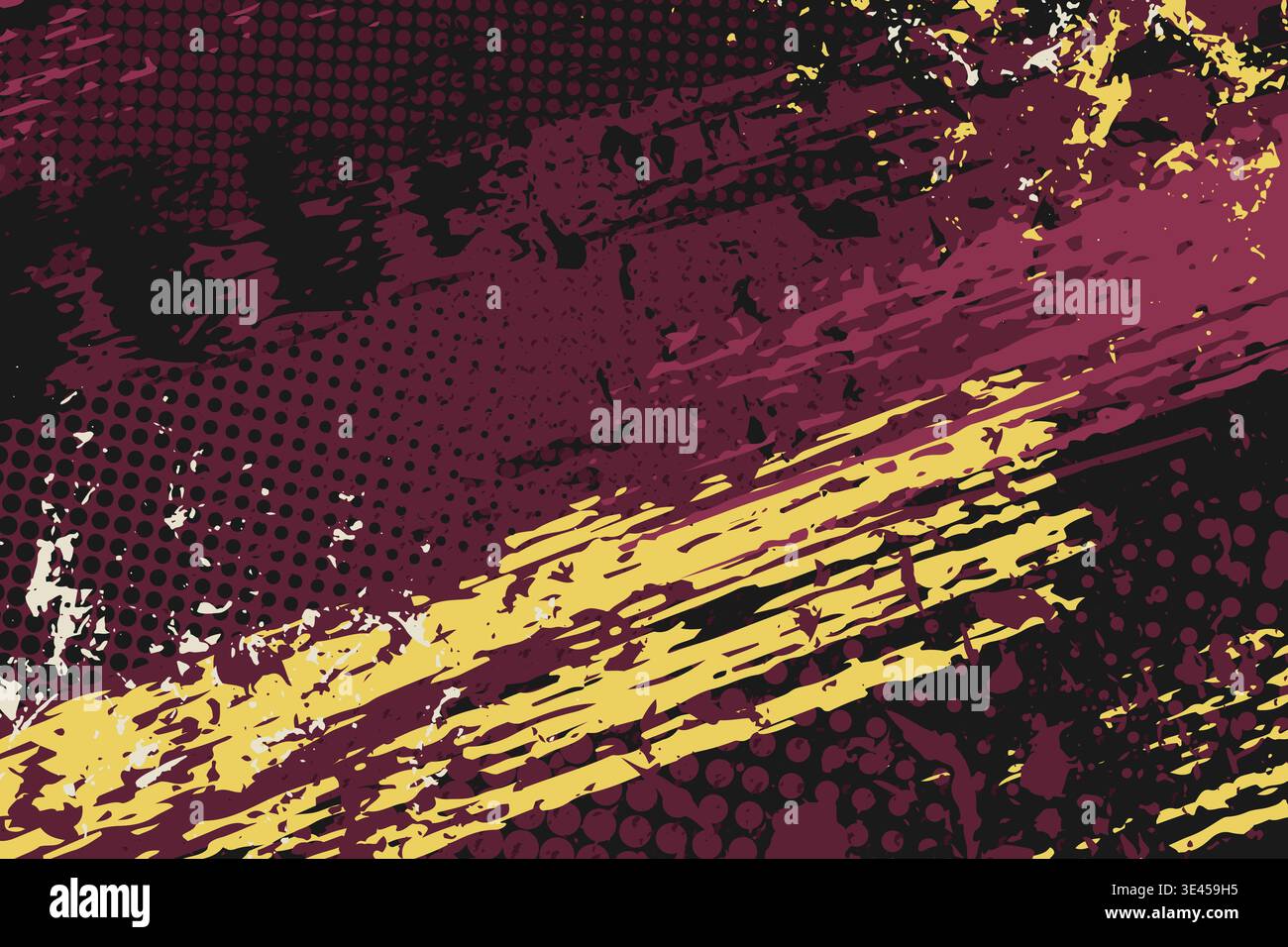 Abstract Grunge Background. Horizontal template. Stock Vector