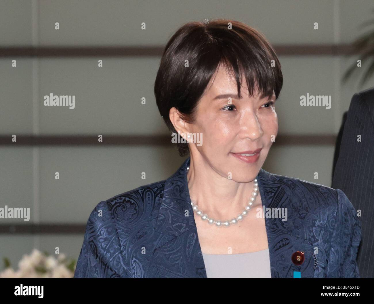 Japanese Rime Minister Japanese Prime Minister Sanae Takaichi arrives at prime minister's ...