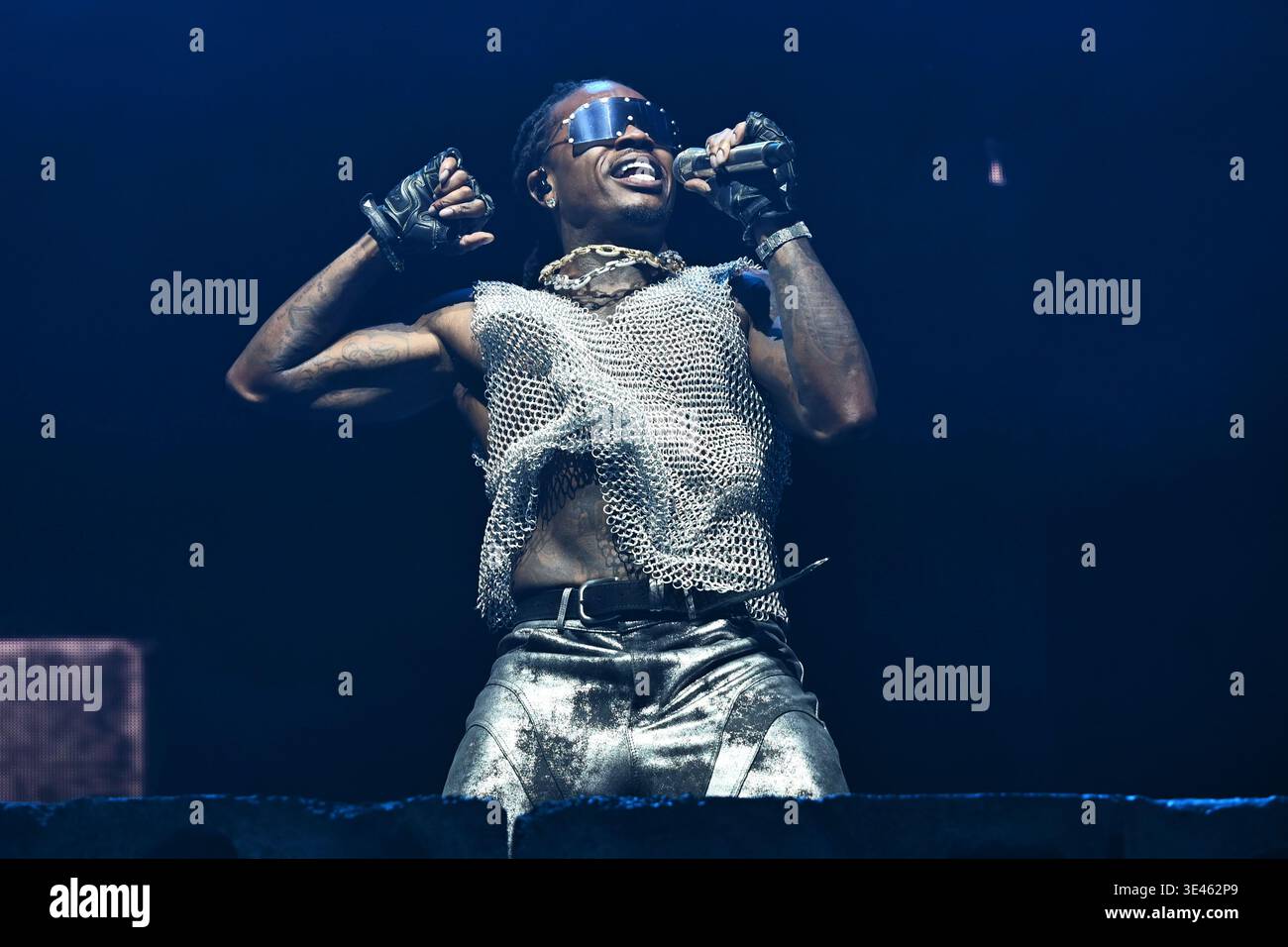UK. 25th Mar, 2026. LONDON, ENGLAND - MARCH 25: Gunna (Sergio Kitchens ...