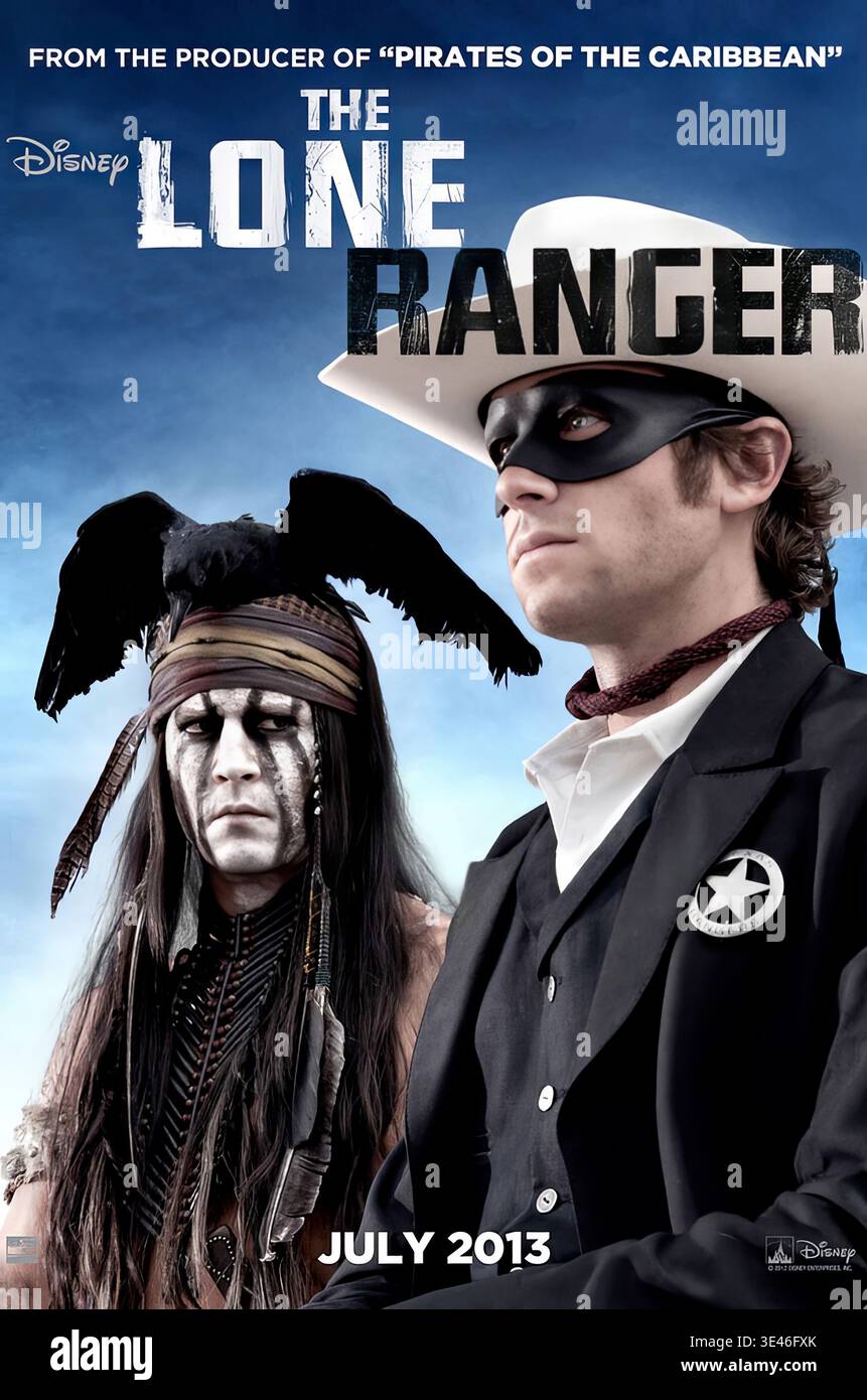 The lone ranger movie hi-res stock photography and images - Alamy