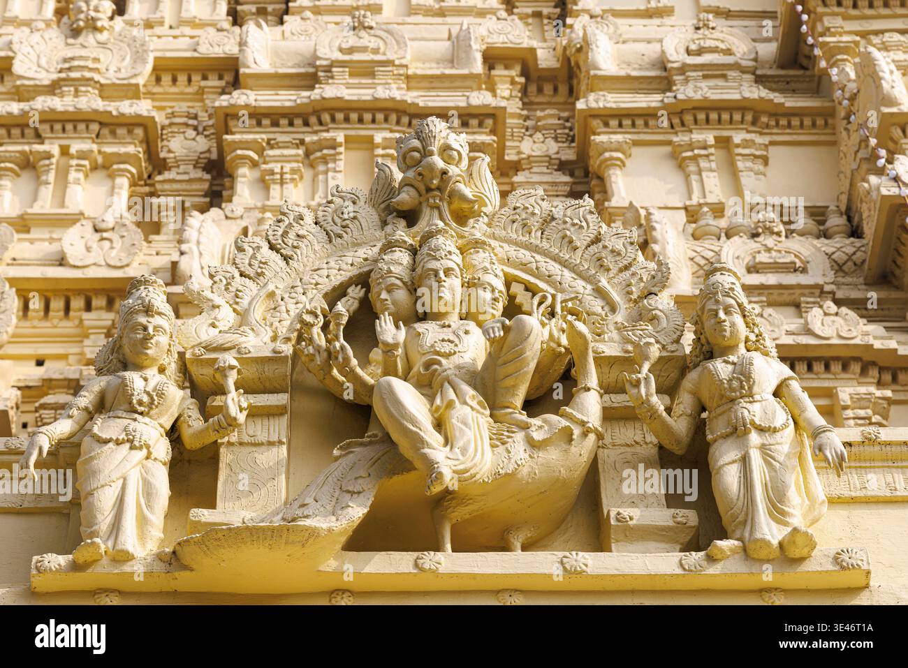 India Tamil Nadu Kanchipuram Ekambareswarar Shiva Temple Gopuram India Tamil Nadu Kanchipuram Ekambareswarar Shiva Temple Gopuram