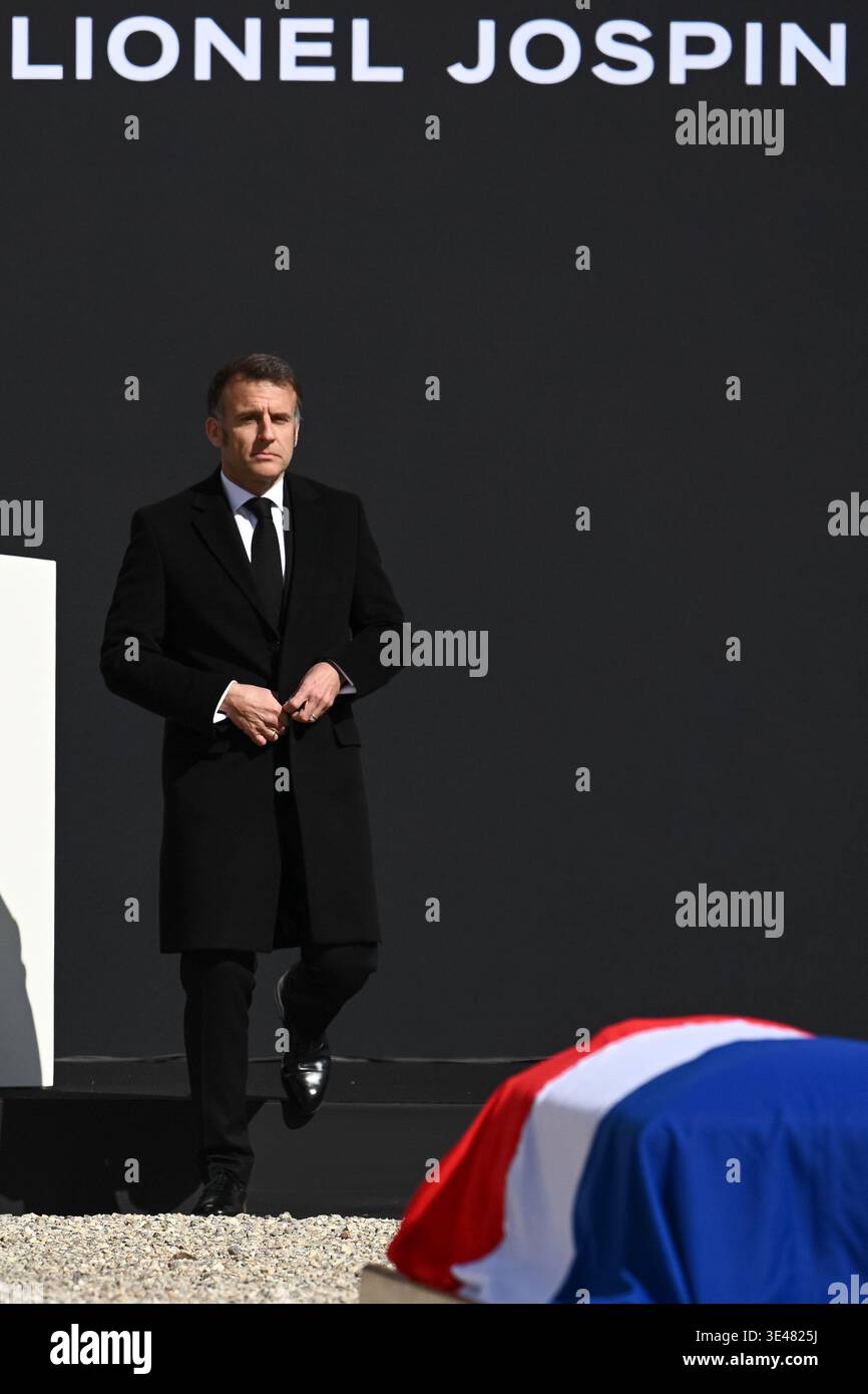 The President Of The Republic Emmanuel Macron At The State Funeral the-president-of-the-republic-emmanuel-macron-at-the-state-funeral