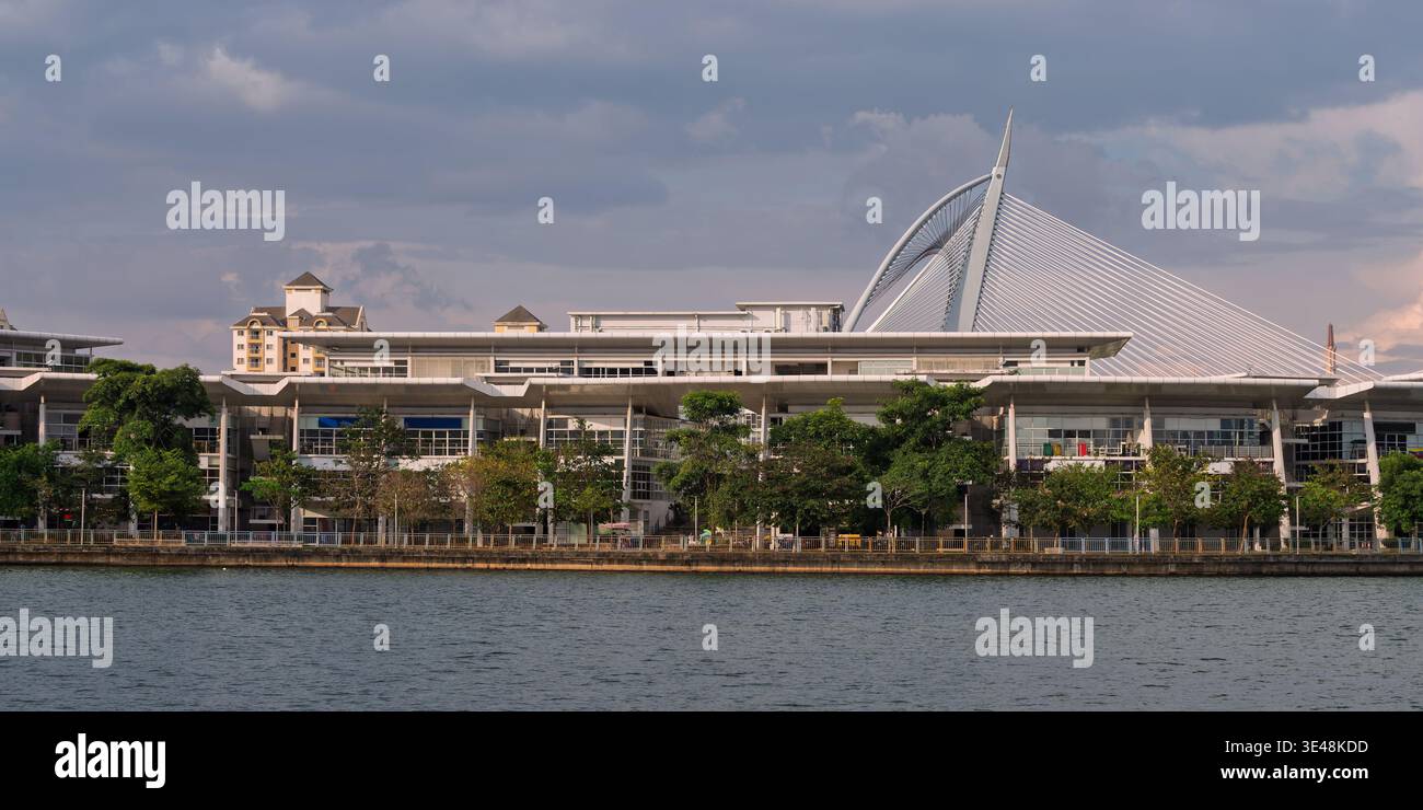 Ayer AT 8 Putrajaya waterfront complex and lake with the iconic Seri ...