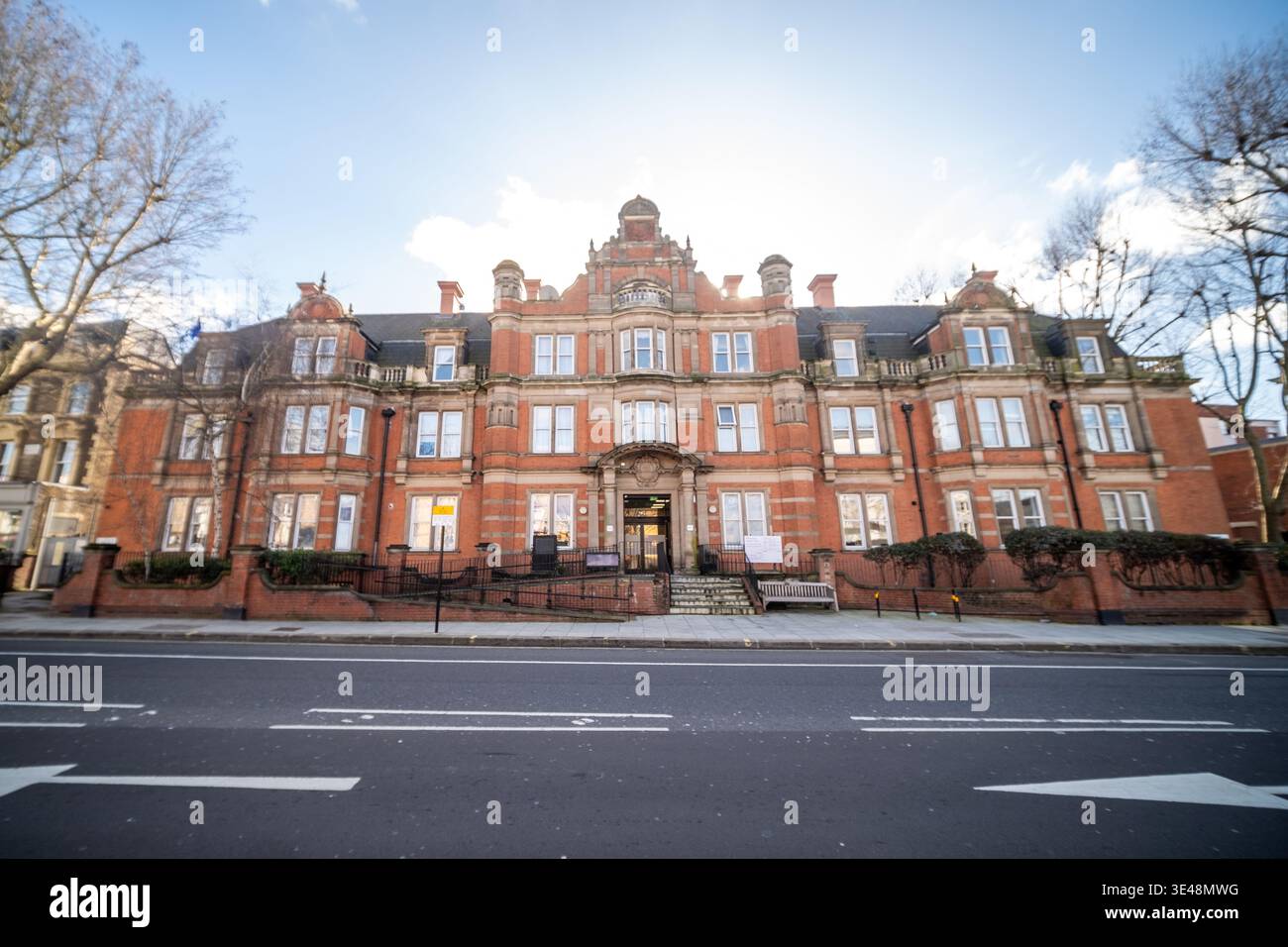 LONDON - FEBRUARY 24, 2026: Westminster Register Office civic building ...