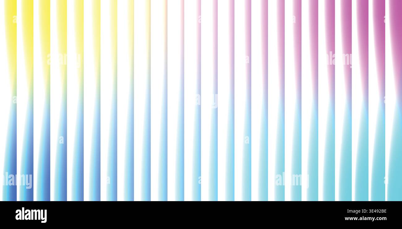 Modern abstract background design with colorful gradient lines light and shadow effect creating dynamic visual. Stock Vector