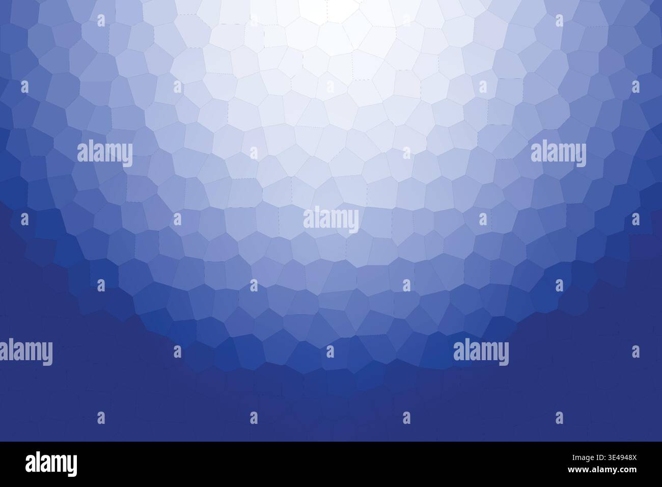Abstract Blue Mosaic Crystal Background Stock Vector