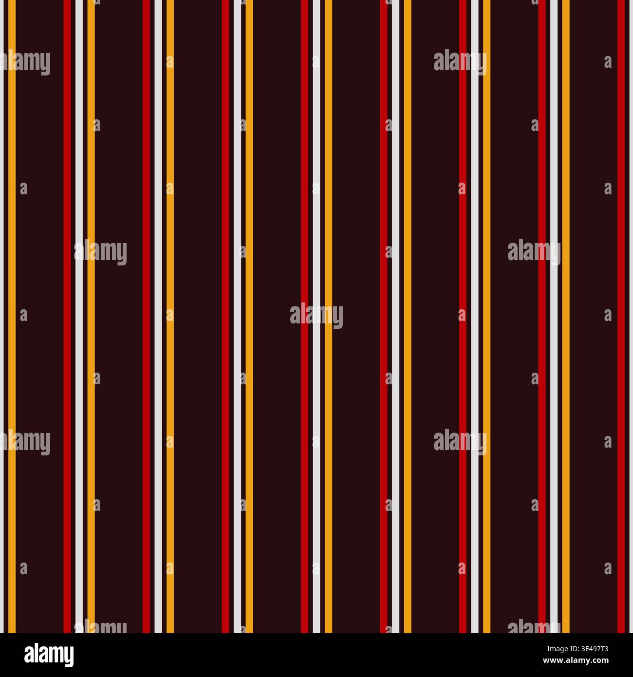 Simple Design Stripes Seamless Pattern Vector Illustration Stock Vector