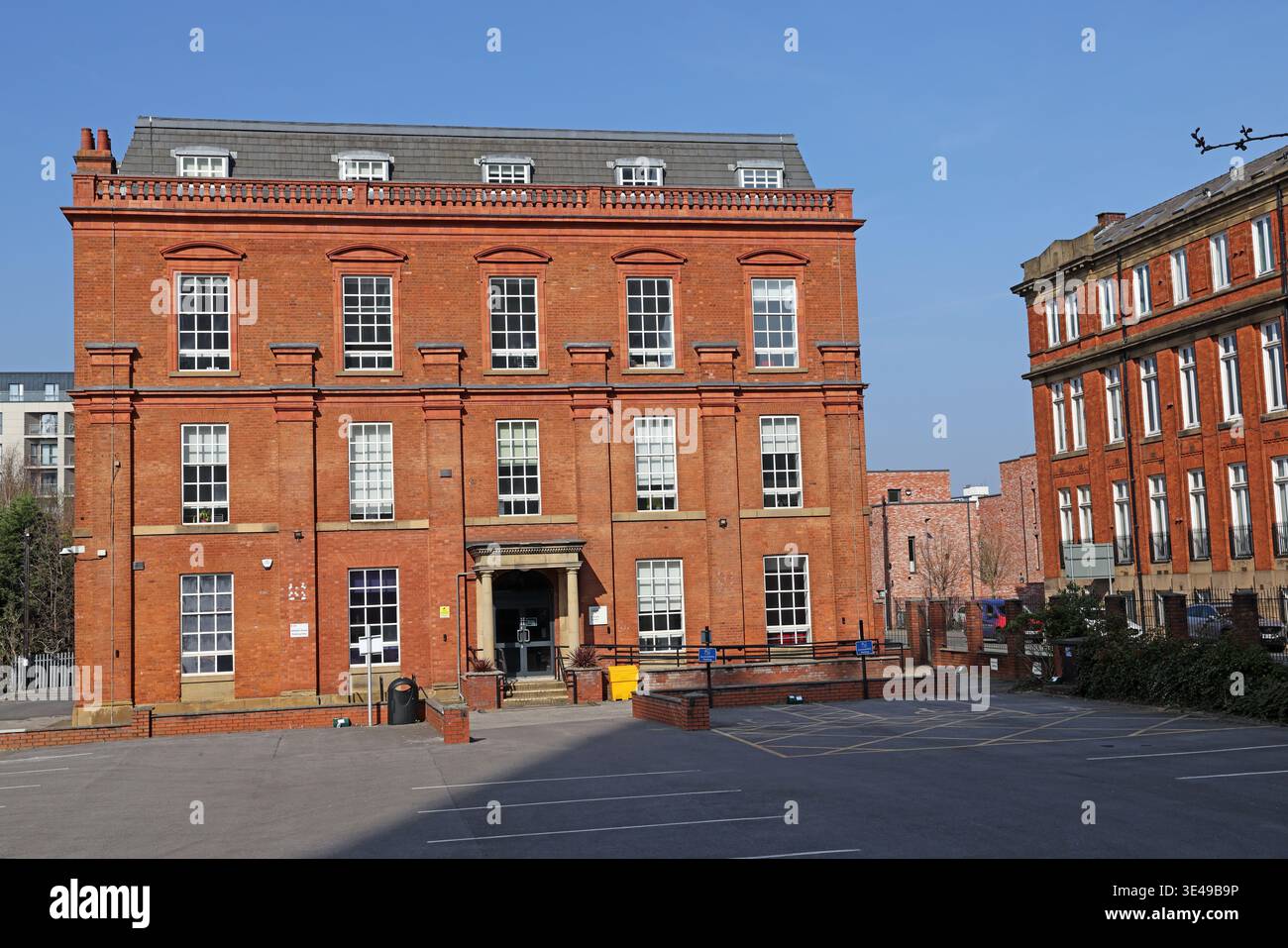 Adelphi House on The Crescent, Salford Professional Development (SPD). Stock Photo