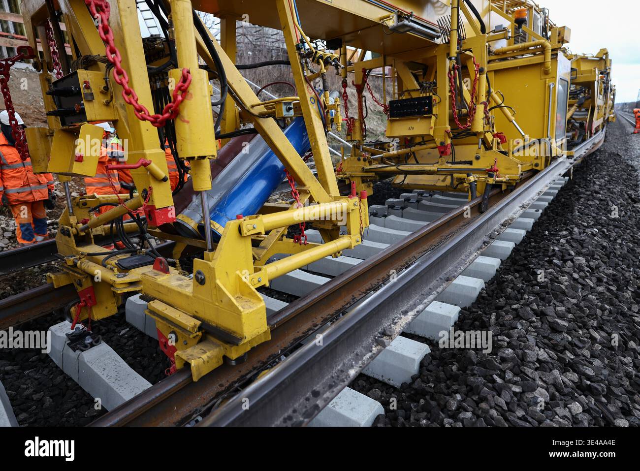 26 March 2026, Bavaria, Seubersdorf: During the renovation of the ...