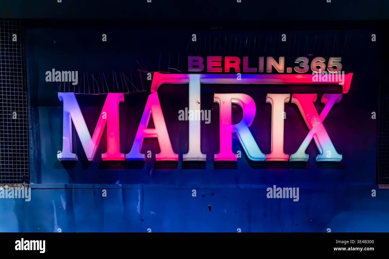 Matrix sign hi-res stock photography and images - Alamy