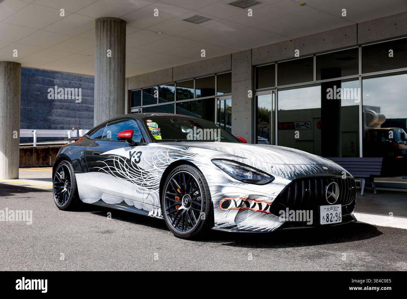 Mercedes AMG GT 63 wolf-inspired livery during the Formula 1 Japanese ...