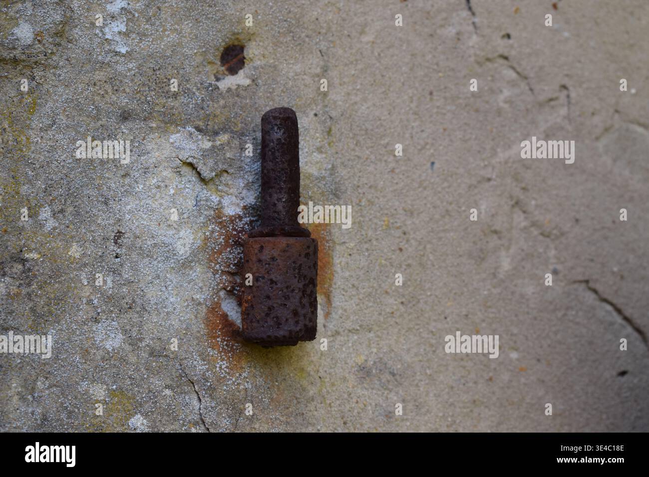 rusting door part Stock Photo