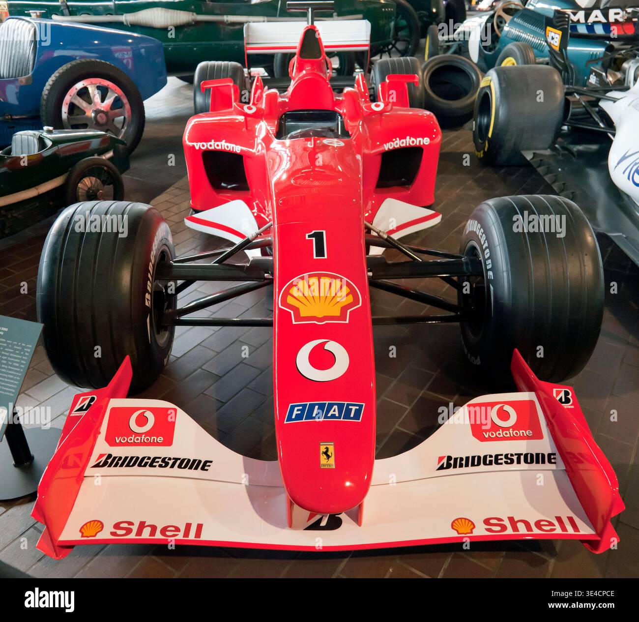 Ferrari race car f1 marlboro hi-res stock photography and images