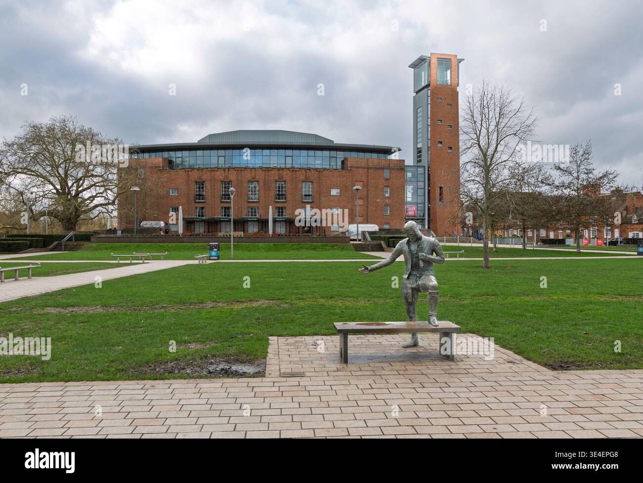 Royal Shakespear Swan Theartre, Stratford upon Avon Stock Photo