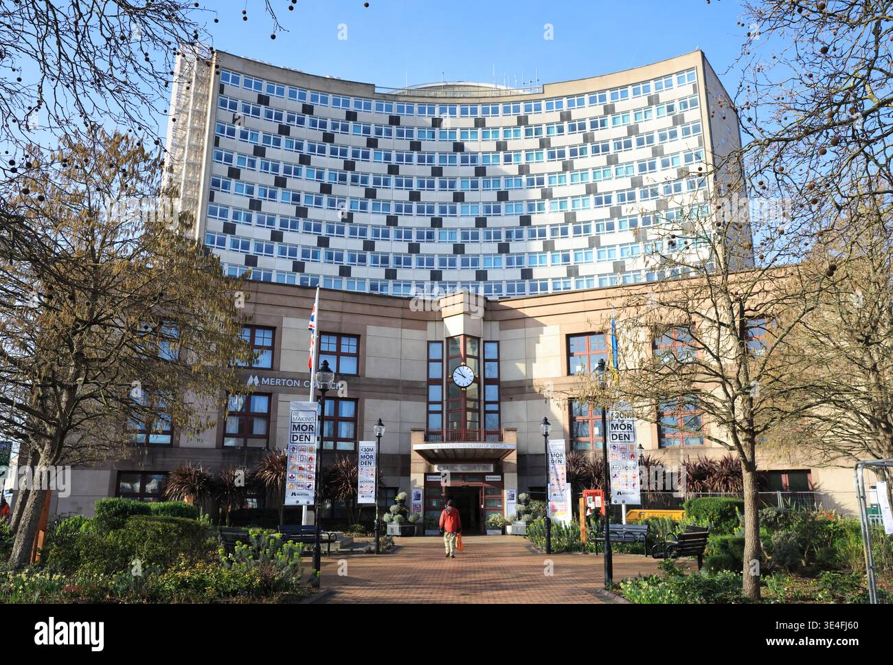 Merton Civic Centre HQ Of Merton London Borough Council In Morden merton-civic-centre-hq-of-merton-london-borough-council-in-morden