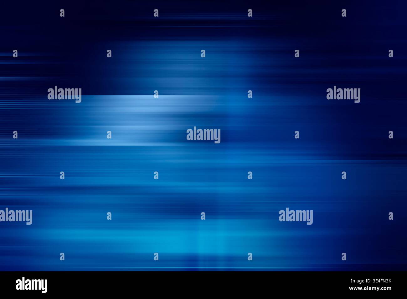 digitally generated image of blue light and stripes moving fast, blue technology abstract motion background of speed light Stock Photo