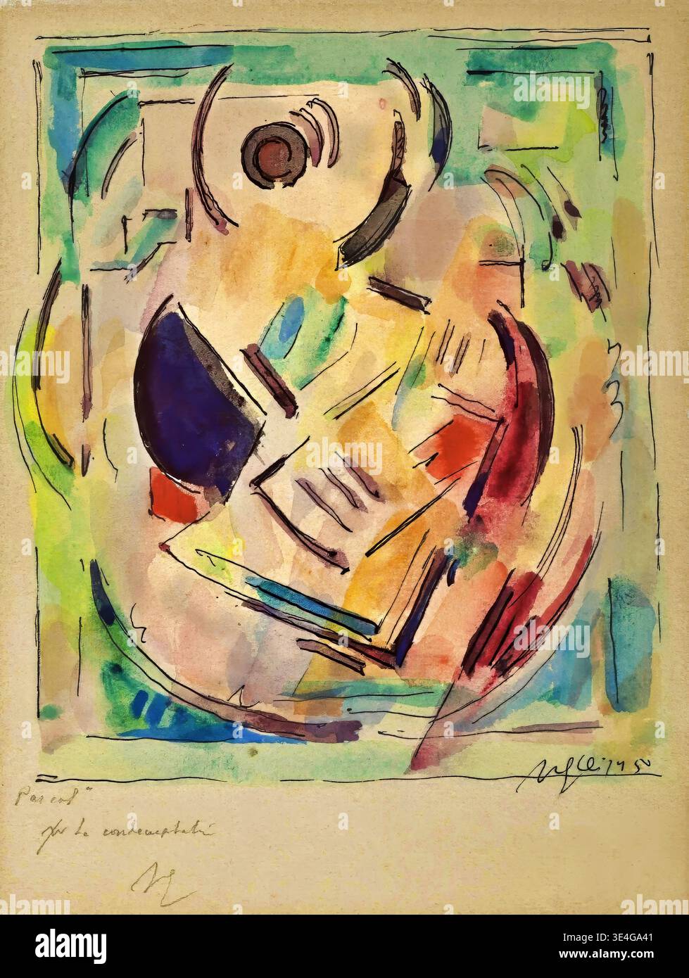 Albert gleizes painting hi-res stock photography and images - Alamy