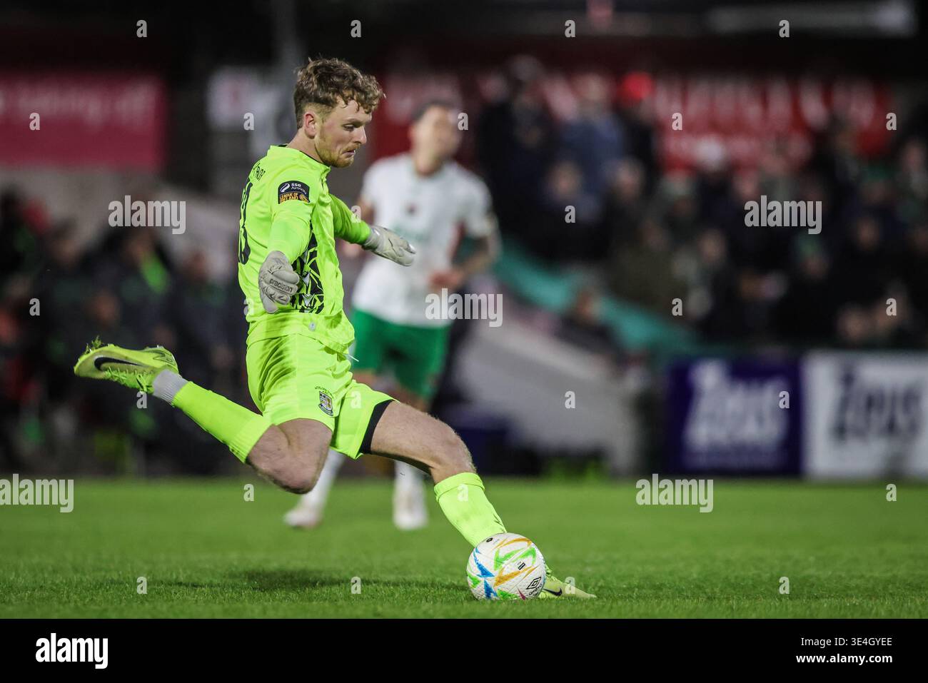 Stuart Trainor Andrew Stuart Trainor of Athlone Town AFC during the SSE Airtricity ...