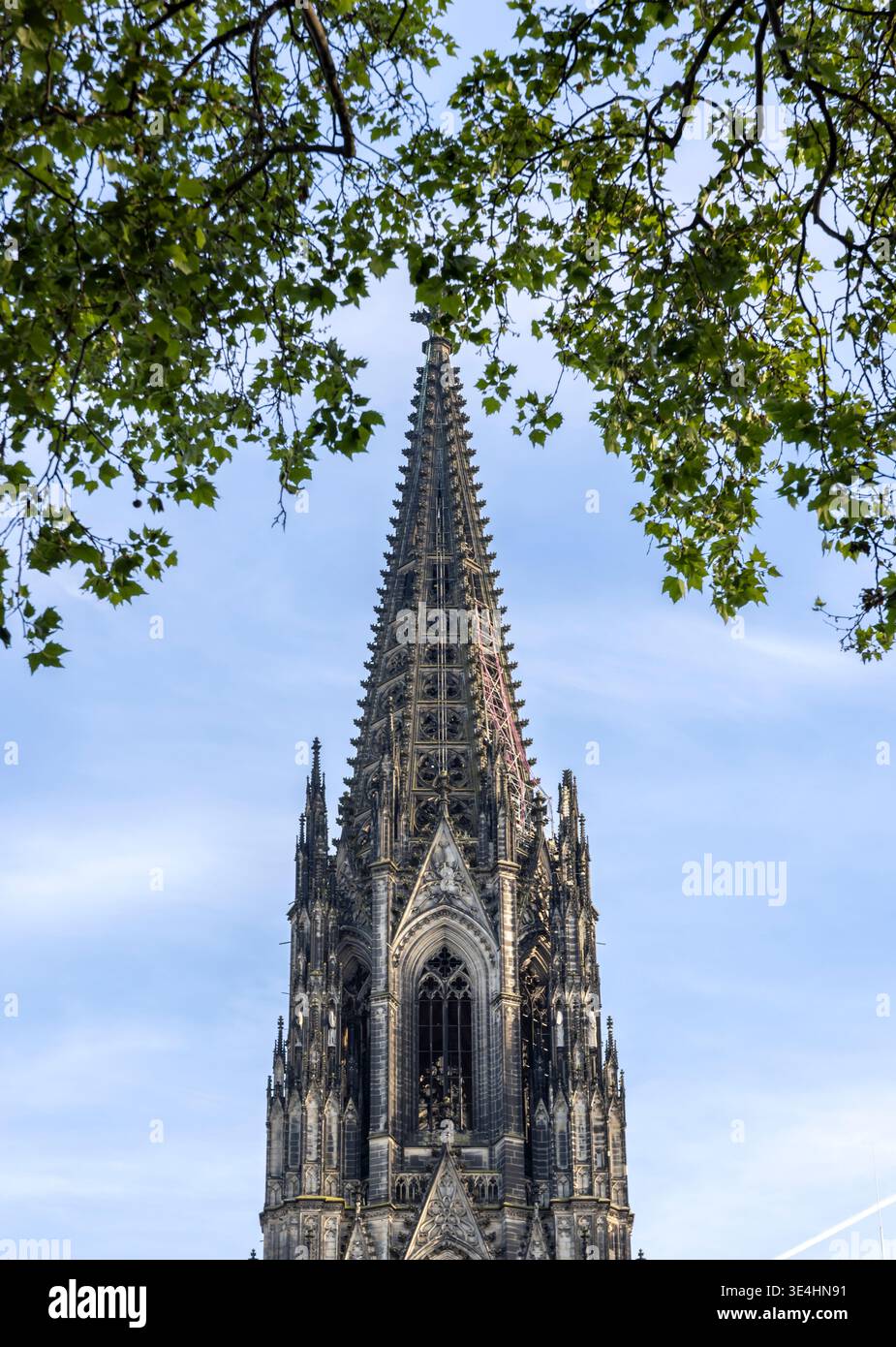 An old Gothic church in the German city of Cologne Stock Photo - Alamy
