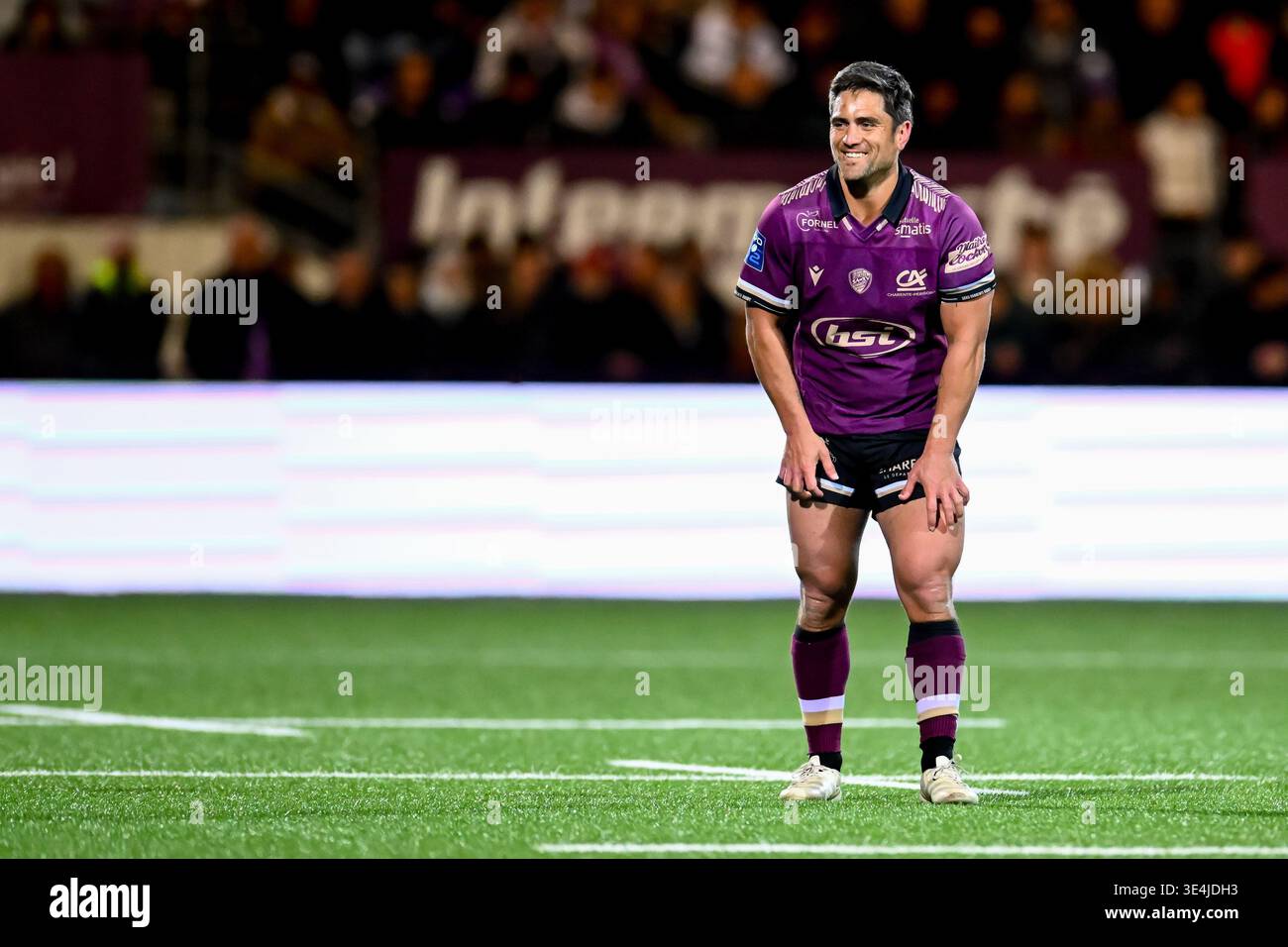 Ben Botica of Soyaux Charentes during the Pro D2 match between Soyaux ...
