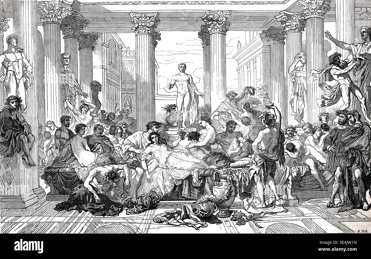 The Decadence of the Romans, Les Romains de la décadence, by Thomas ...
