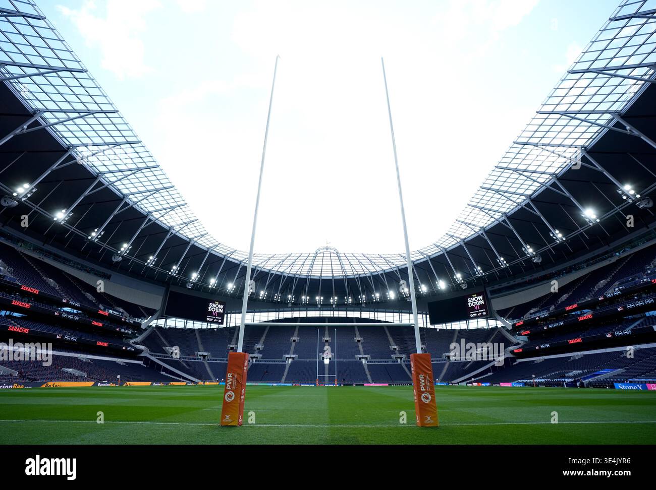 Tottenham Rfc A general view of the ground ahead of the Premiership Women's Rugby ...