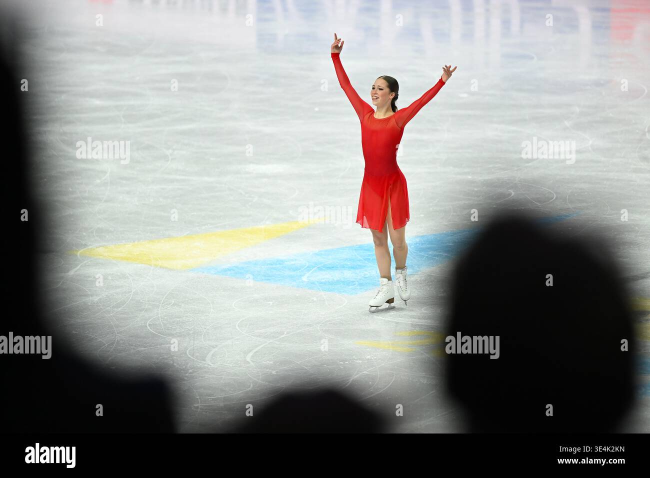 nina pinzarrone red dress Op-Ed: Benoit, remove the voice-over from Nina Pinzarrone's Free Skate for the Olympics : r/FigureSkating