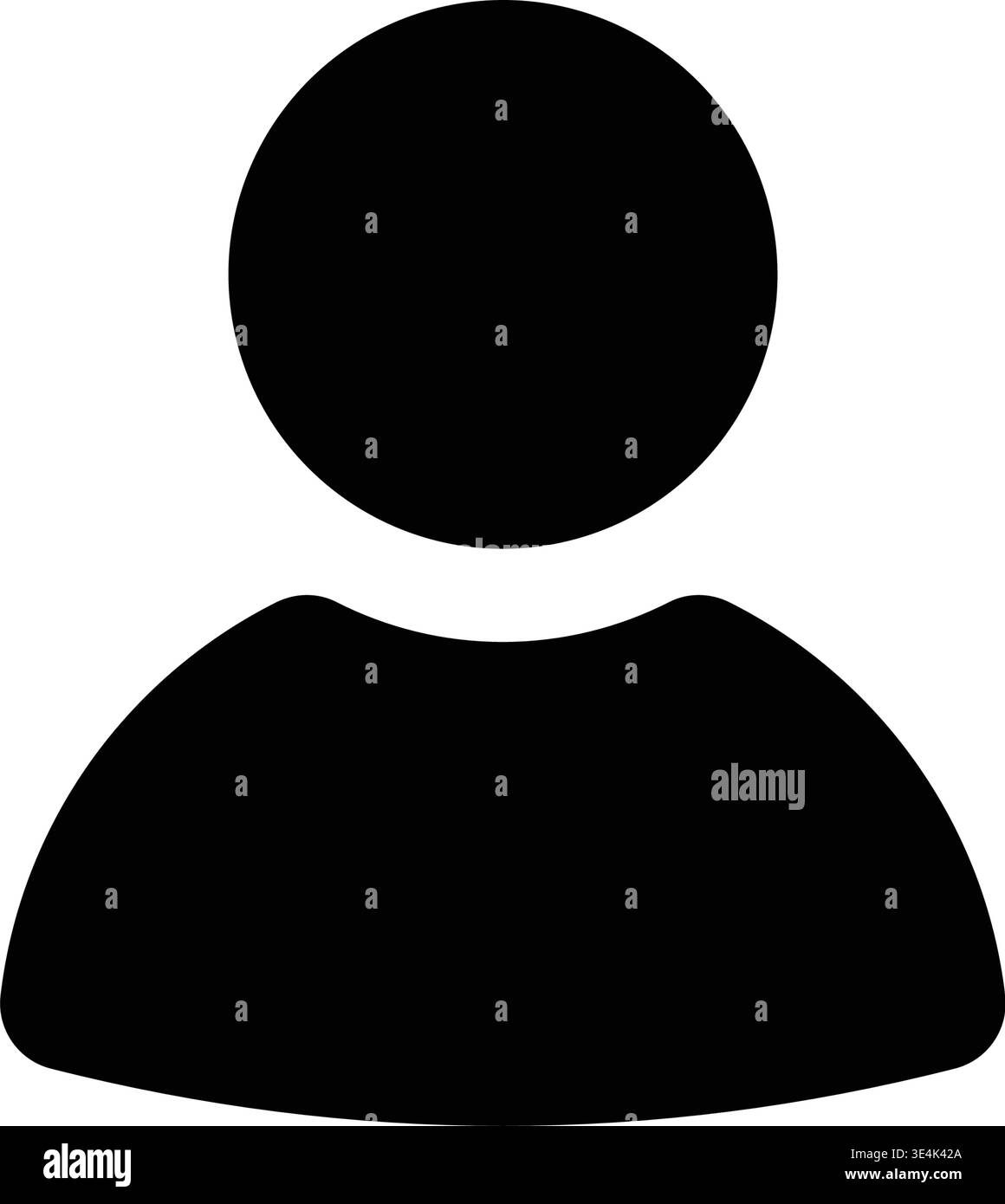 A minimalist black graphic icon depicting a stylized human head and ...