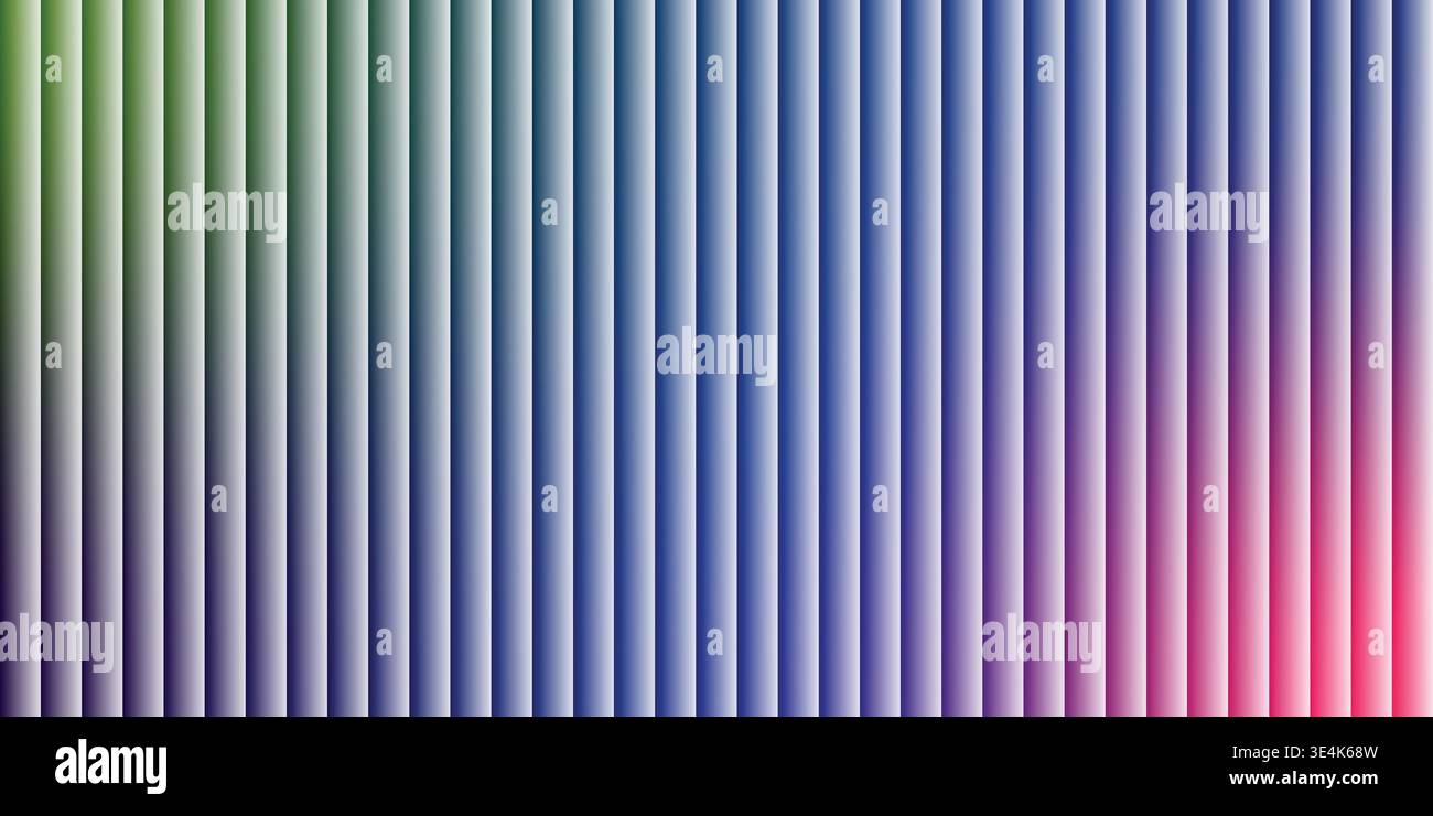 Vibrant Gradient Stripe Abstract Background Stock Vector