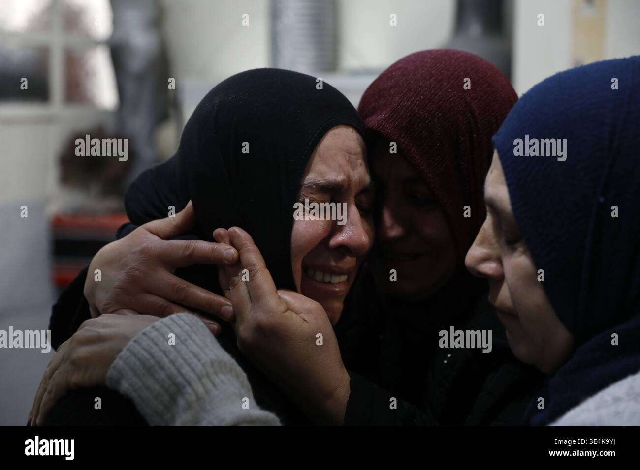 Palestinians mourned the death of 15-year-old Adham Sayed Dahman in the ...