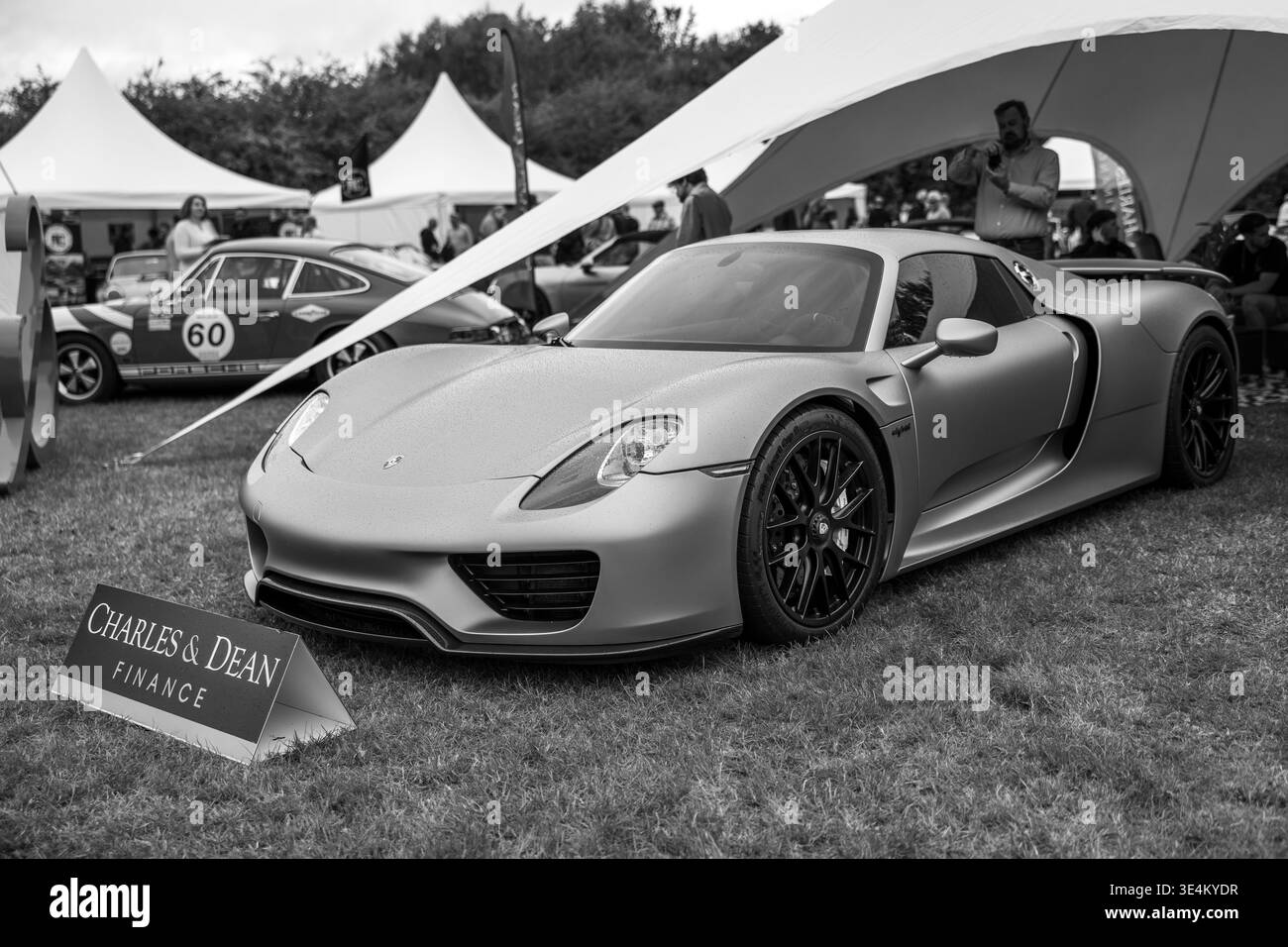Porsche 918 Spyder, on display at the Niners Concept event held at