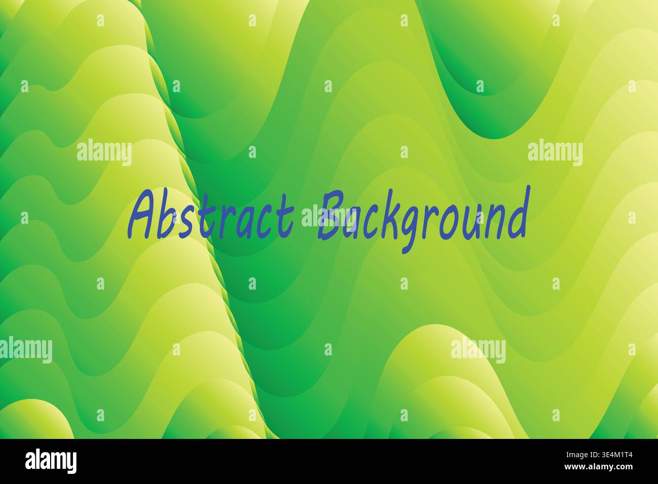 Vibrant abstract wave design with warm gradient tones and elegant text overlay Stock Vector