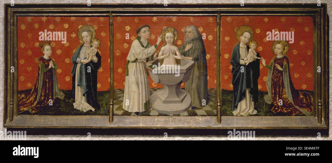 German - Scenes from the Life of Saint Catherine of Alexandria -This ...