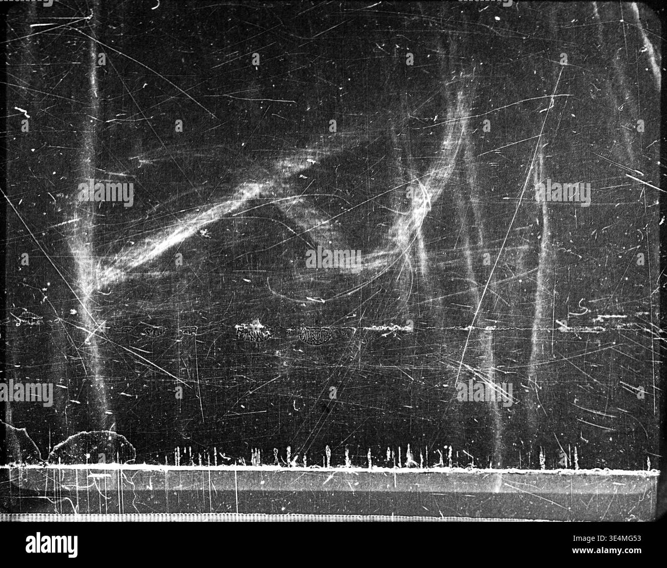 Old film texture creating abstract grunge background effect Stock Photo