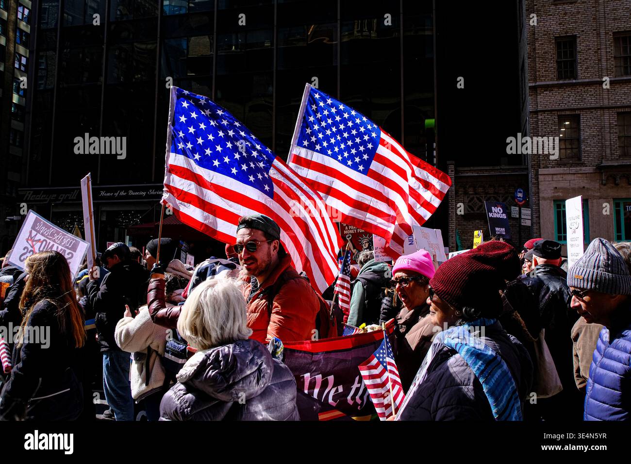 New York, NY - MARCH 28: Thousands of New Yorkers participate in the No ...