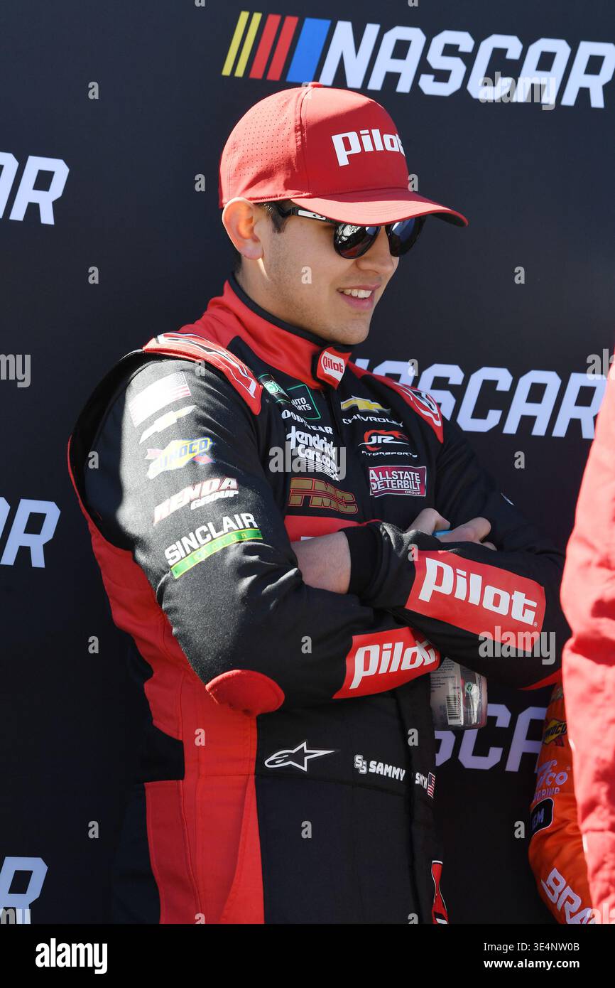 MARTINSVILLE, VA - MARCH 28: Sammy Smith (#8 JR Motorsports Pilot ...