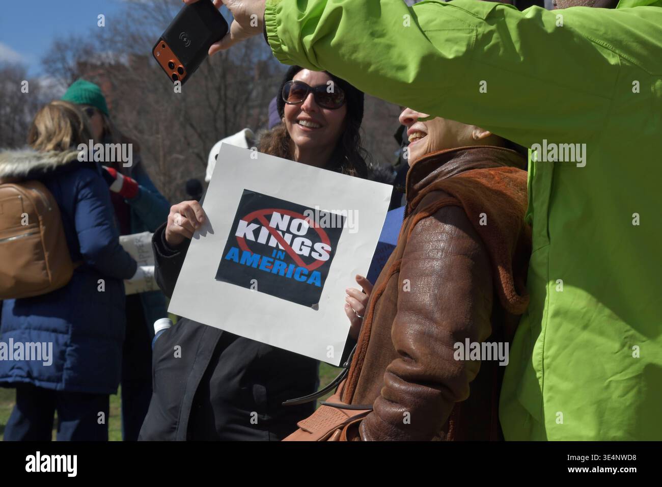 Demonstration Only March 28, 2026, Boston, Massachusetts, USA: The No Kings Demonstration ...