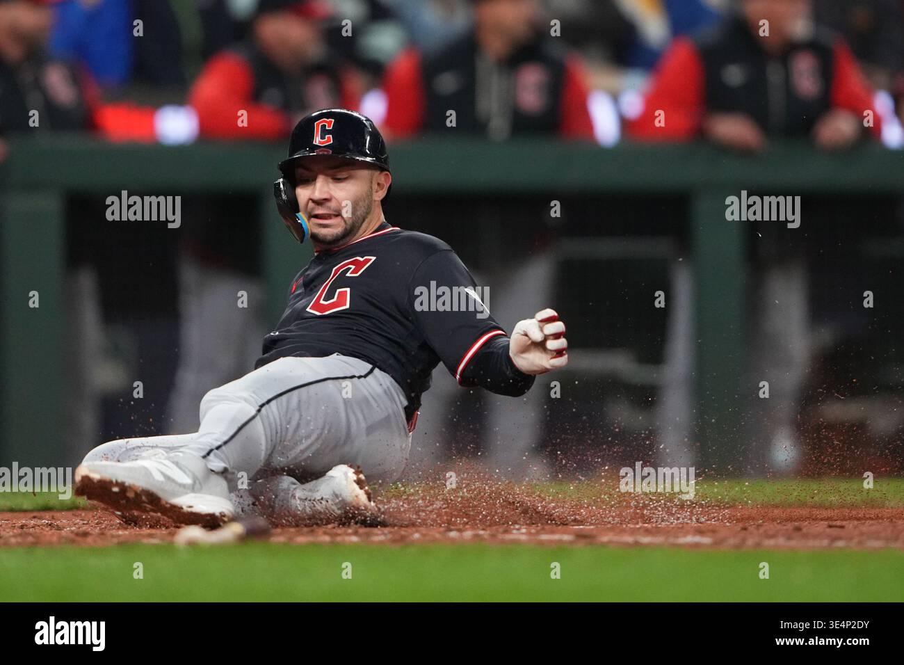 Cleveland Guardians CJ Kayfus Scores On An RBI Single From Steven Kwan Cleveland Guardians Cj Kayfus Scores On An Rbi Single From Steven Kwan Against The Seattle Mariners During The Seventh Inning Of A Baseball Game Saturday March 28 2026 In Seattle Ap Wasson 3E4P2DY 