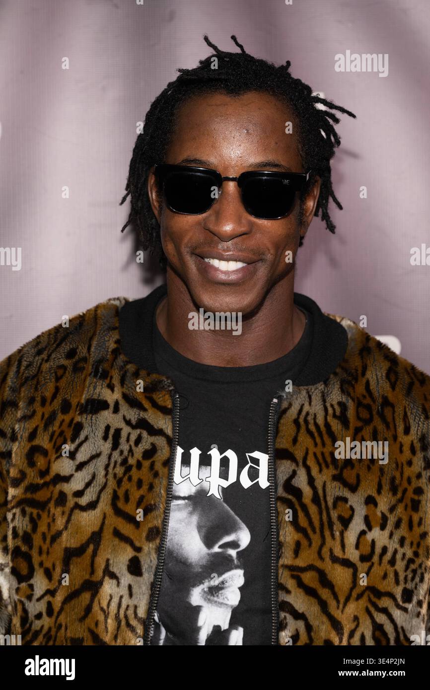 Actor Shaka Smith attends Eric Bellinger Single Release, Birthday Party ...