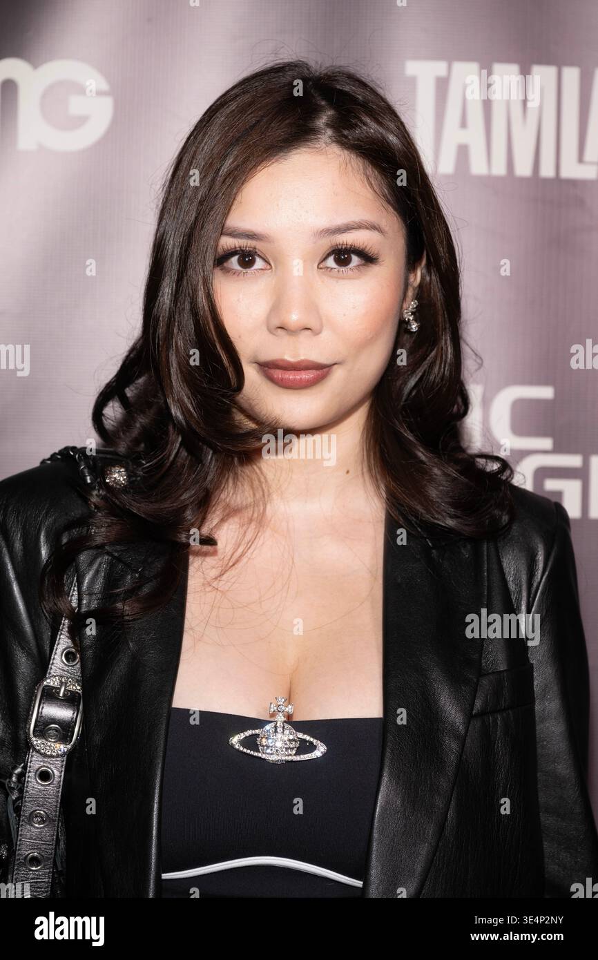 Hello Vee Modeling DJ Hello Vee attends Eric Bellinger Single Release, Birthday Party and ...