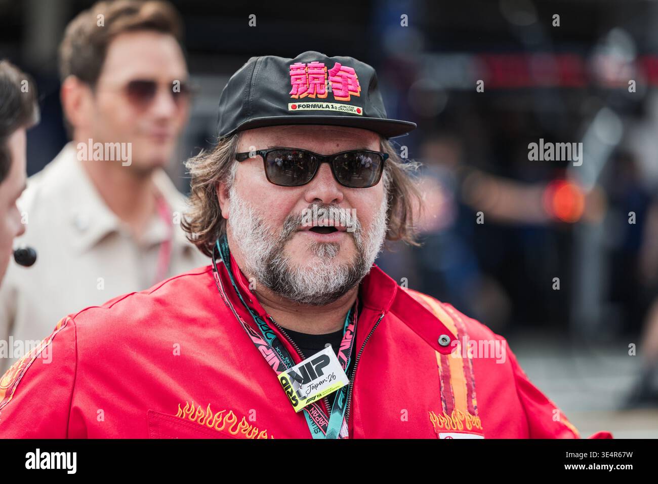 Suzuka Circuit Mie Japan 29 March 2026 Thomas Jacob Suzuka Circuit Mie Japan 29march2026 Thomas Jacob Jack Black Of American Actor During Formula One Japanese Grand Prix Photo By Jay Hiranoaflo 3E4R67W