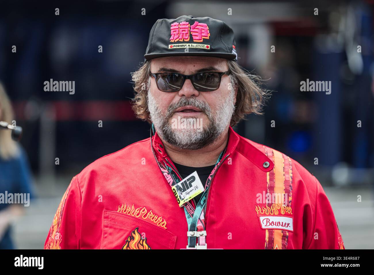 Suzuka Circuit Mie Japan 29 March 2026 Thomas Jacob Suzuka Circuit Mie Japan 29march2026 Thomas Jacob Jack Black Of American Actor During Formula One Japanese Grand Prix Photo By Jay Hiranoaflo 3E4R687 