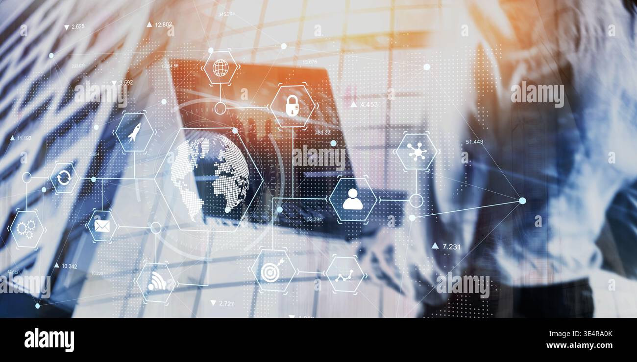 Digital Global Network Architecture with Data Protection and ...