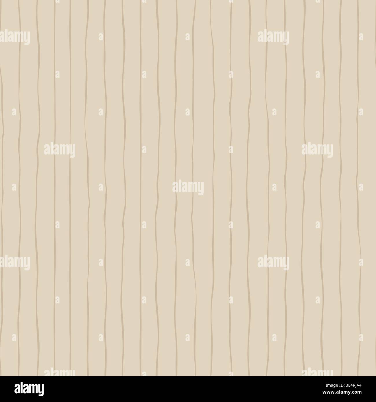 Abstract Beige Stripes Seamless Pattern Minimal Handdrawn Linear Neutral Striped Vector Background Stock Vector