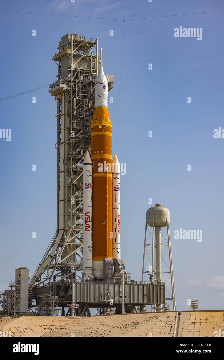 Three days before the first NASA Artemis II moon launch attempt this is ...